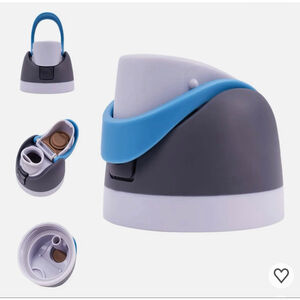 NEW NTIERA Water Bottle Lid One Size Gray Blue